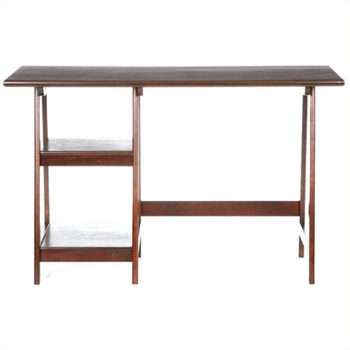 SEI Furniture Gavin Desk in Espresso