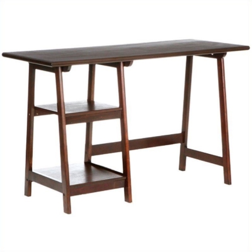 SEI Furniture Gavin Desk in Espresso