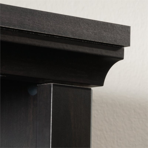 Sauder Select 5 Shelf Bookcase in Estate Black