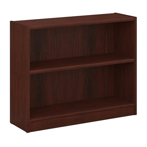 Bush Furniture Universal 2 Shelf Bookcase in Vogue Cherry