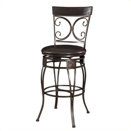 Powell Furniture Traditional Bar Stool Chair - Set of 1