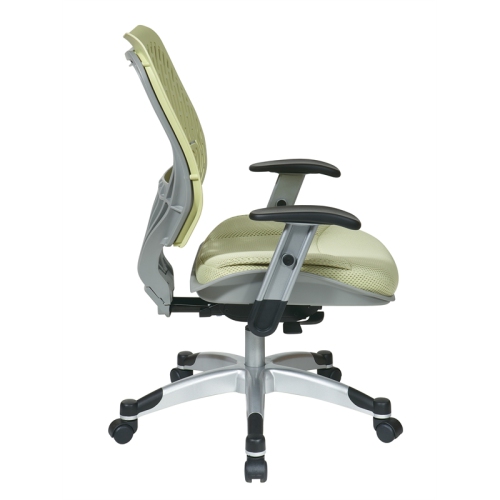 Unique Self Adjusting Kiwi Green Space Flex Back Managers Chair