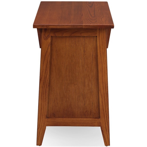 Leick Furniture Favorite Finds Mission Cabinet Wood End Table in Brown/Russet