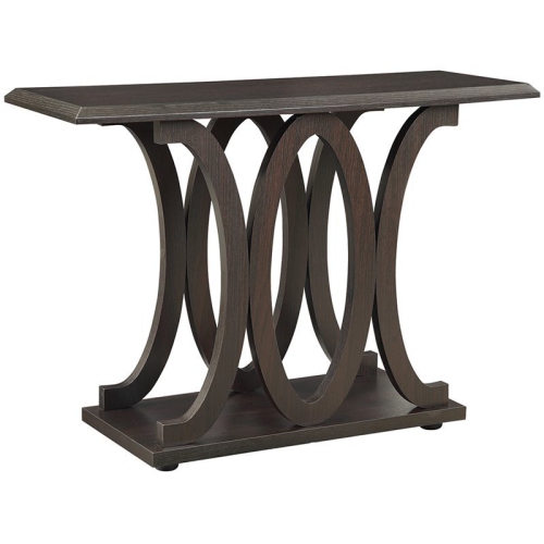 Coaster C Shaped Console Table in Cappuccino Best Buy Canada