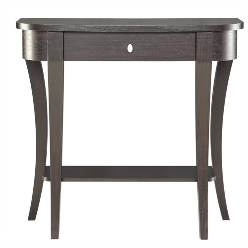 Convenience Concepts Newport Console Table in Espresso Wood Finish