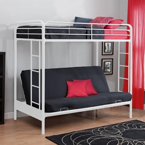 Convertible sofa bunk clearance bed