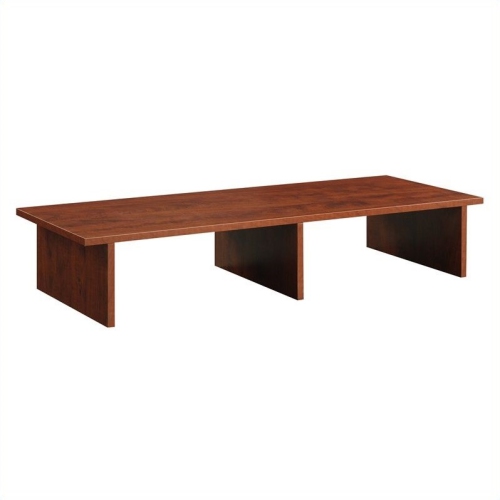 Convenience Concepts Designs2Go Large Monitor Riser in Cherry Wood Finish