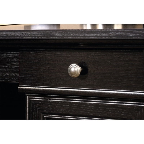 Sauder Palladia Contemporary Wood L-Shape Computer Desk in Oak