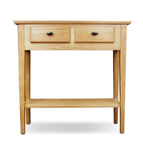 Leick Favorite Finds Wood Console Table in Natural Desert Sands