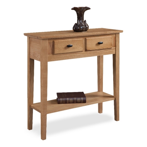Leick Favorite Finds Wood Console Table in Natural Desert Sands