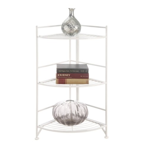 Convenience Concepts Designs2Go Corner Plant Stand in White