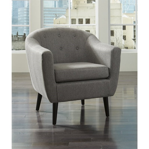 ASHLEY FURNITURE  Ashley Klorey Fabric Accent Chair - In Charcoal