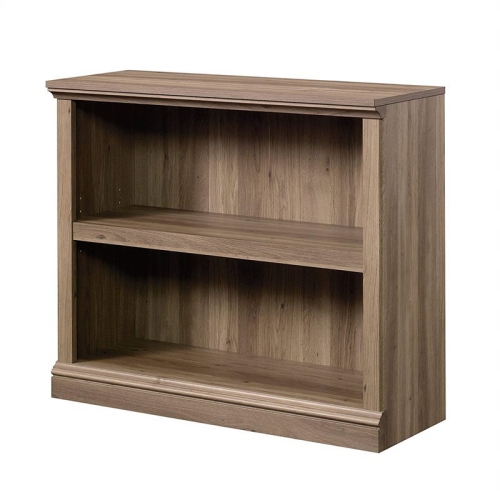 Sauder Select Engineered Wood 2-Shelf Bookcase in Salt Oak