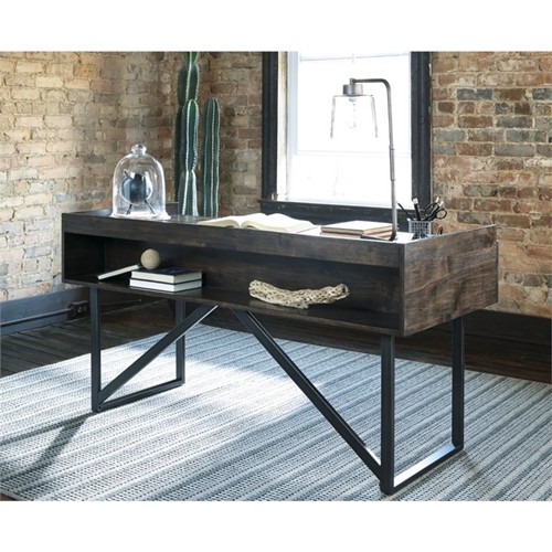 Ashley Furniture Contemporary With 3 Drawer - Brown