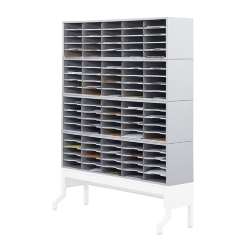 Safco E-Z Sort Mailroom Sorter Module in Black