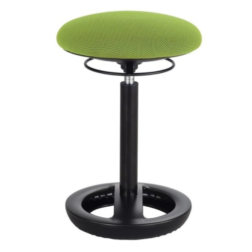 Safco Twixt Active 22" Backless Drafting Chair in Green