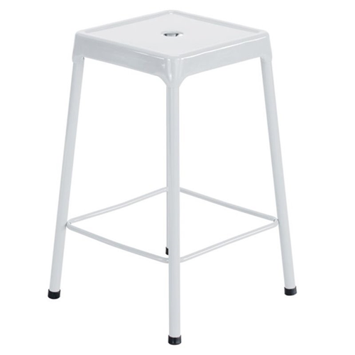 SAFCO  25" Steel Counter Stool In In White