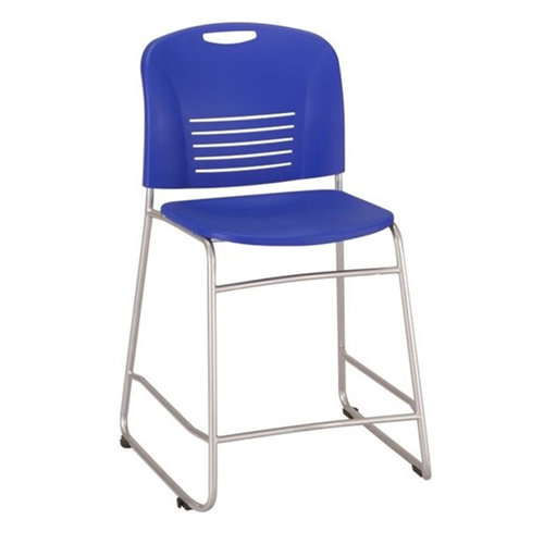 SAFCO  25" Counter Drafting Chair In In Blue