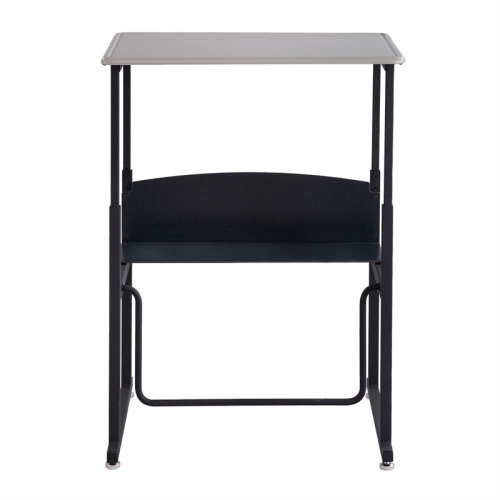 Safco AlphaBetter 20" x 28" Student Desk Swinging Footrest Bar in Beige