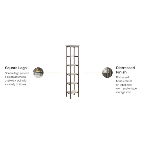 Homestyles Create-a-Cart Wood Kitchen Cart in Off-White