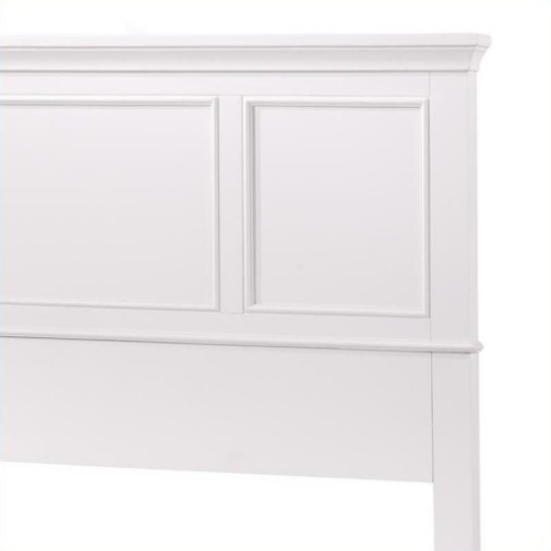 Homestyles Naples Wood Queen Headboard in Off White