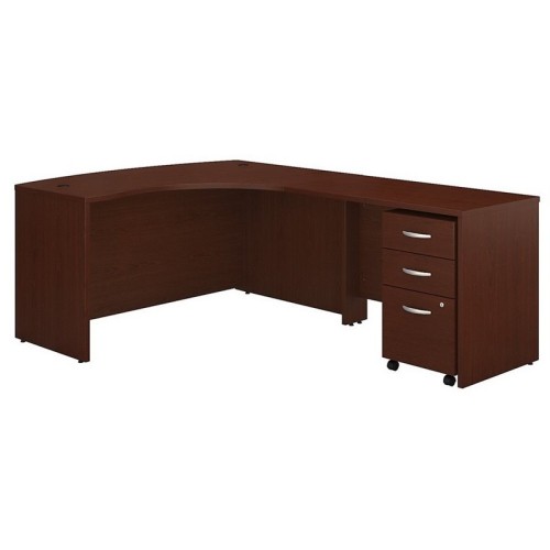Bbf Corner Desk With 3 Drawer Src007marsu Red Best Buy Canada