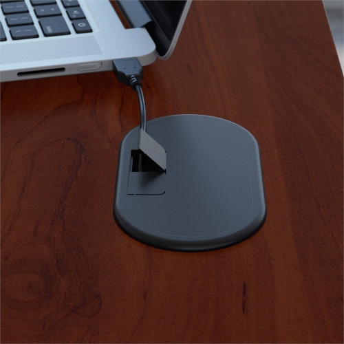 Series A 84W x 84D Corner Desk with Mobile File Cabinet in Cherry