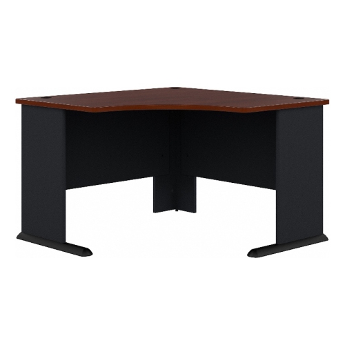 Series A 48W Corner Desk in Hansen Cherry and Galaxy - Engineered Wood