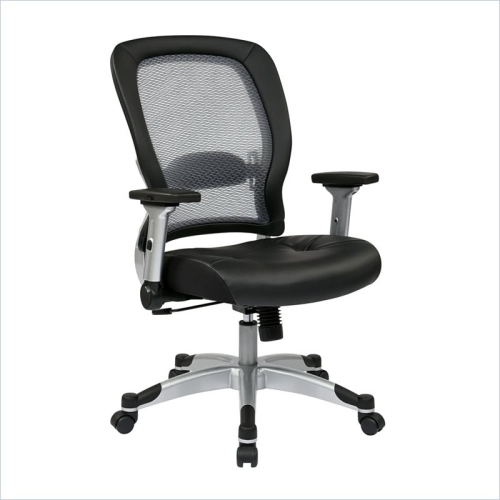 OFFICE STAR  Professional Light Air Grid Back Chair In In Gray