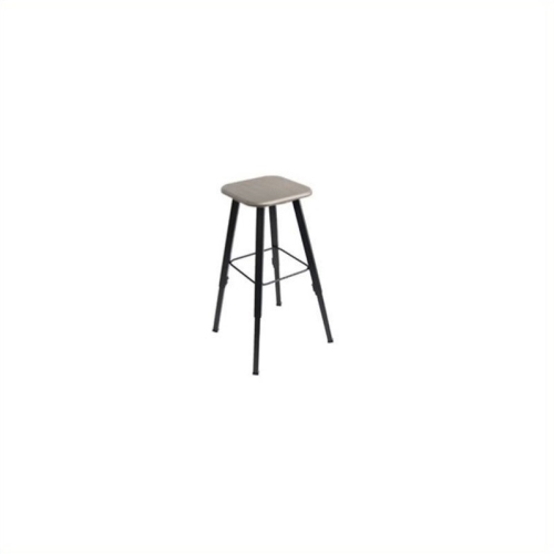 Safco AlphaBetter Student Adjustable Height Stool with Beige Seat