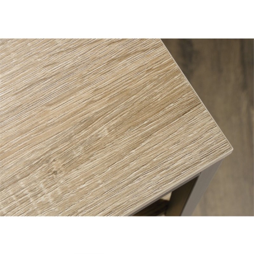 Sauder North Avenue Engineered Wood/Metal 4-Shelf Bookcase in Charter Oak