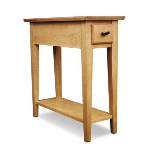 LEICK FURNITURE  Favorite Finds Wood End Table In Natural Desert Sands