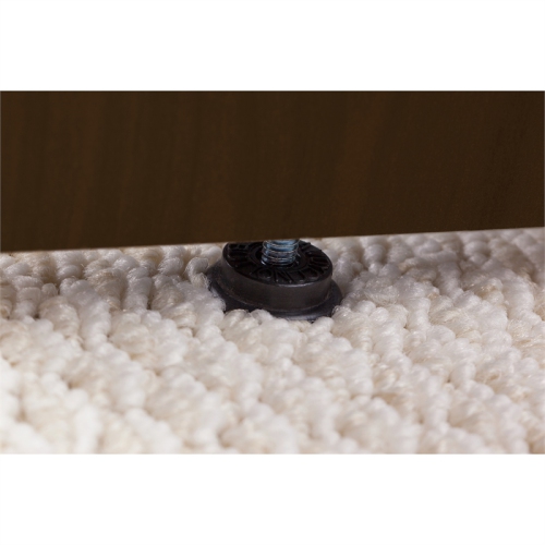 Series C 72W U Shaped Desk with File Cabinets in Mocha Cherry - Engineered Wood