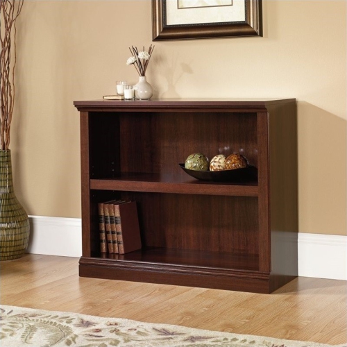 Image 1 de 3.. Sauder Select 2 Shelf Bookcase in Select Cherry
