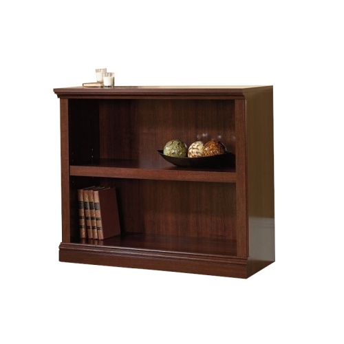 Sauder Select 2 Shelf Bookcase in Select Cherry