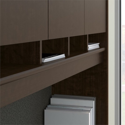 Bush Business Furniture Series C 60" 3 Drawer Credenza with Hutch