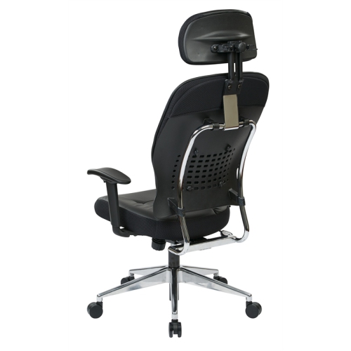 Black Bonded Leather Managers Chair by Office Star