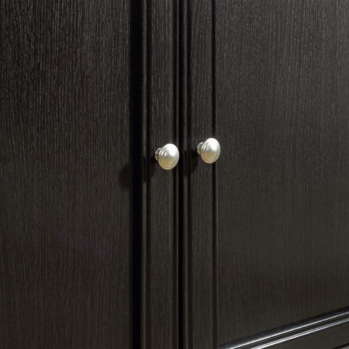 Sauder Palladia Engineered Wood and Metal 3-Shelf Bookcase in Wind Oak