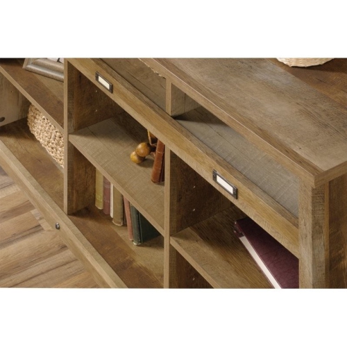 Sauder Adept 9 Cubby Storage Unit in Craftsman Oak