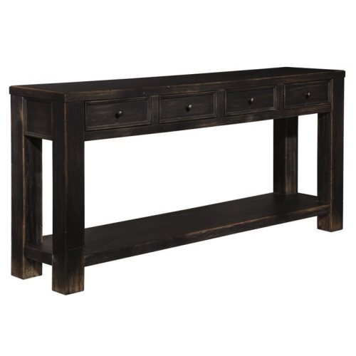 Ashley Furniture Gavelston Console Table in Black