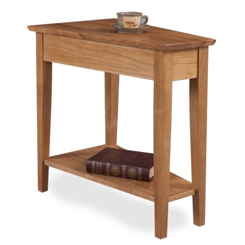 LEICK FURNITURE  Favorite Finds Wedge End Table In Natural Desert Sands