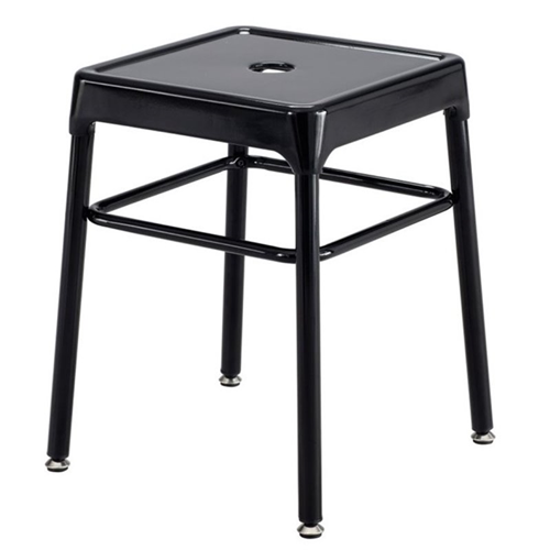 SAFCO  Steel 18" Guest Stool In In Black