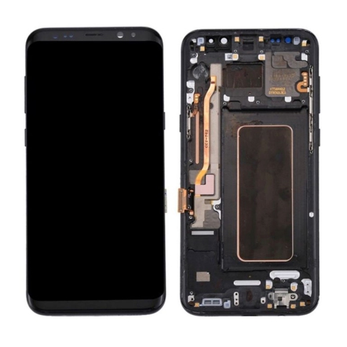 ESOURCE PARTS  Replacement Oled Display + Digitizer Touch Screen Assembly for Samsung Galaxy S8 G950 - In Black