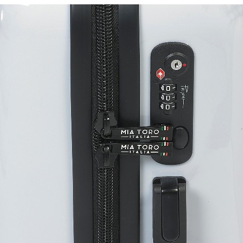 Mia Toro Prado-Butterfly Kiss Hardside Spinner 3 Piece Luggage Set [20", 24" & 28"]