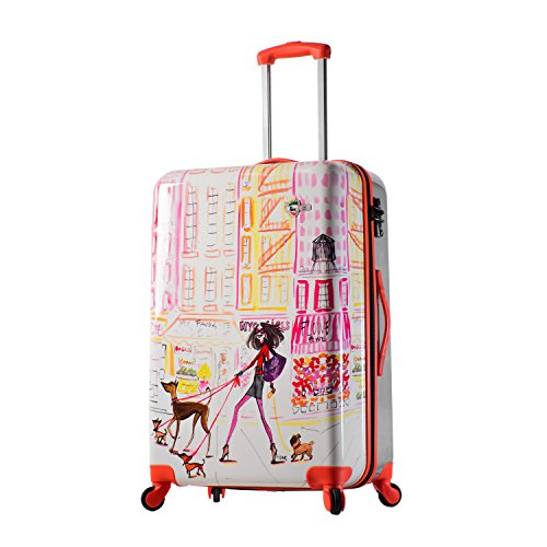 Mia Toro Izak-Chic Voyage 3pc Spinner Set Hardside Luggage - 19", 24" & 27"