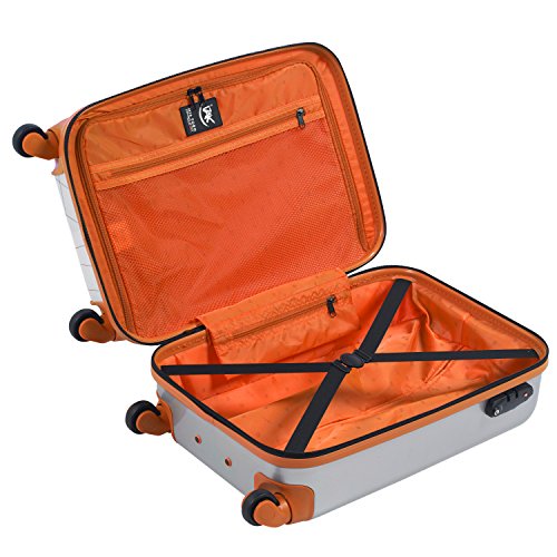 Mia Toro Izak-Chic Voyage 3pc Spinner Set Hardside Luggage - 19", 24" & 27"