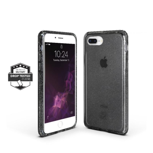 iPhone 8 / 7 - Fremont Clear Protective Case, Black Glam