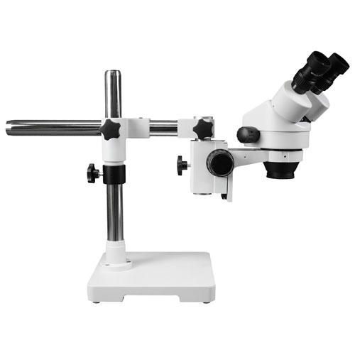 Walter Products 7x - 45x Binocular Stereo Microscope with 144-LED Ring Light