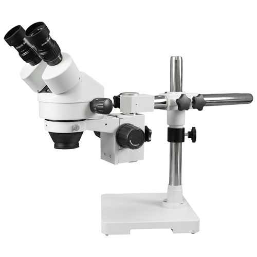 Walter Products 3.5X - 90X Binocular Stereo Microscope with 144-LED Ring Light