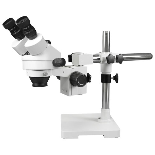 Microscope trinoculaire stéréo 3,5x à 90x avec caméra intégrée de Walter Products